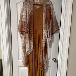 Jumpsuit with kimono